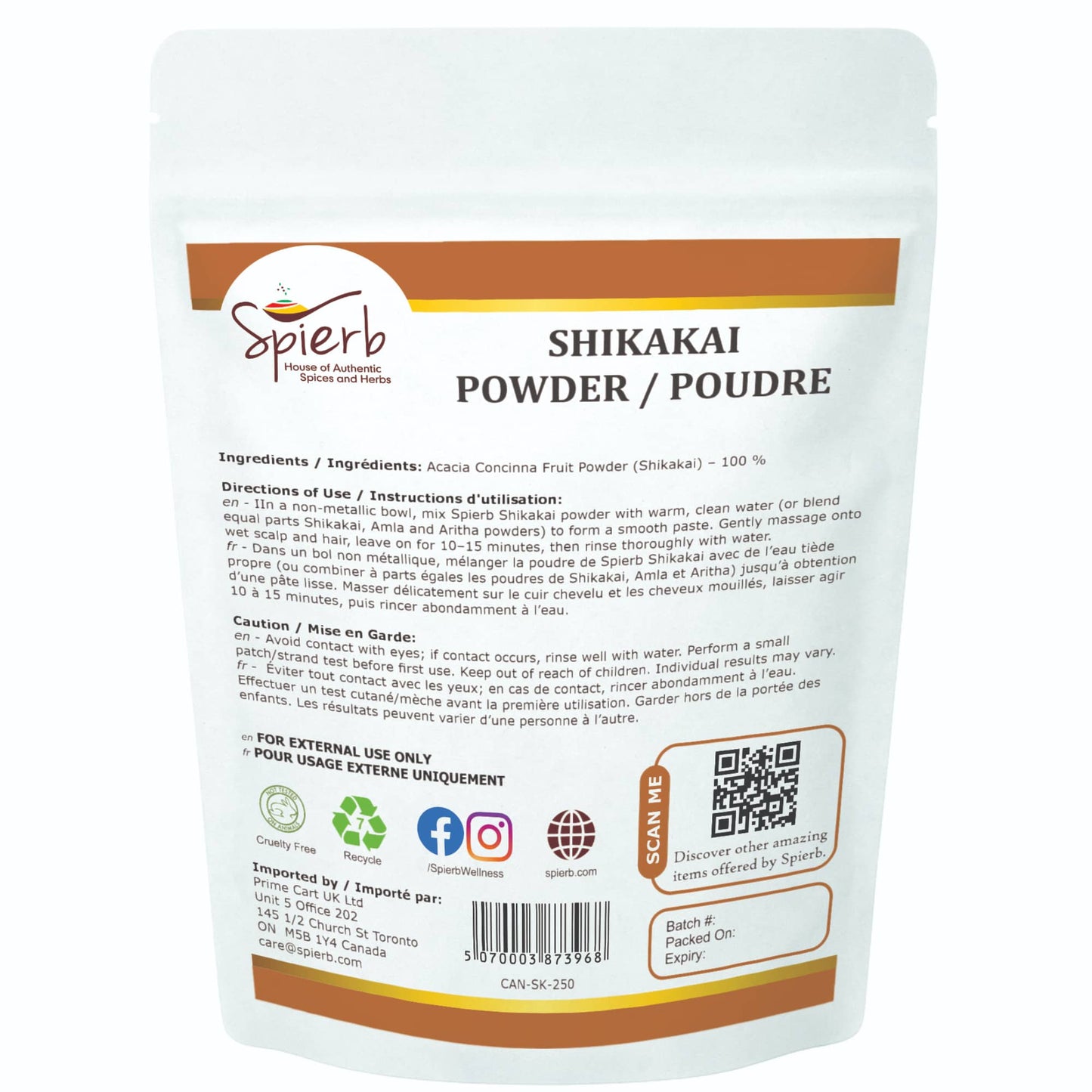Spierb Shikakai Powder